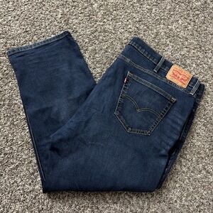 Levi's 541 Jeans 48x28 Men's Blue Stretch Denim 88% Cotton